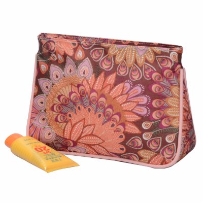 Wholesale Peacock Design Cosmetic Bag Personalised